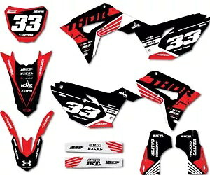 ���G�ȃX�^�C���̃X�e�b�J�[�L�b�g�́A�z���_ CRF 250 2018 2019 2020 �O���t�B�b�N�X�ɓK�����܂��B Complex Style sticker kit fits Honda CRF 250 2018 2019 2020 Graphics �y���s�A���i�z