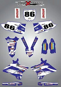 Yamaha YZ 125 / 250 - 2015 / 2016 XebJ[Lbg - SAFARI STYLE fJ[/XebJ[ Yamaha YZ 125 / 250 - 2015 / 2016 sticker kit - SAFARI STYLE decals / stickers