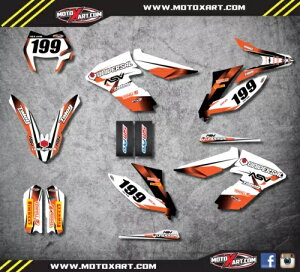 tJX^OtBbNLbg STORM STYLE XebJ[́AKTM t[Ch 2014 ` 2017 ɓK܂B Full custom graphics kit STORM STYLE stickers fits KTM Freeride 2014 - 2017