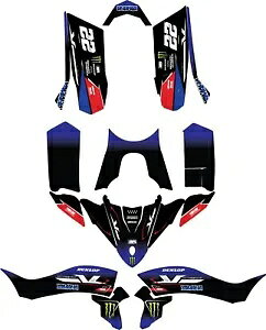 YFZ 50 OtBbNX FURY STYLE YFZ50 NbhXebJ[ v~Ai YFZ50 fJ[ YFZ 50 graphics FURY STYLE YFZ50 quad stickers premium quality YFZ50 decals