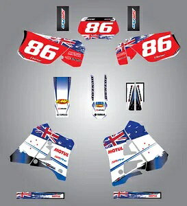 tJX^OtBbNLbg -AUSSIE PRIDE - }n DT125 1991 - 2003 XebJ[ Full Custom Graphic Kit -AUSSIE PRIDE - YAMAHA DT125 1991 - 2003 stickers