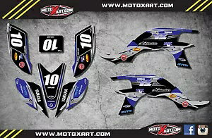 ���}�n YFZ 2003-2008 QUAD ATV �J�X�^�� �O���t�B�b�N�X �L�b�g �u���[ �X�`�[�� �X�^�C�� �X�e�b�J�[ �L�b�g Yamaha YFZ 2003-2008 QUAD ATV custom graphics kit BLUE STEEL Style Sticker Kit �y���s�A���i�z