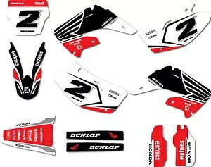z_ CR 250 XebJ[ Lbg 2002 - 2012 f Xvg X^C CR 125 OtBbN Honda CR 250 sticker kit 2002 - 2012 models Sprint style CR 125 graphics