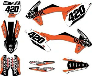 �O���t�B�b�N�X KTM SXF 2016 2017 2018 ���f���n�b�V���X�^�C���t���X�e�b�J�[�L�b�g�f�J�[���L�b�g graphics for KTM SXF 2016 2017 2018 models HUSH style full sticker kit decal kit �y���s�A���i�z