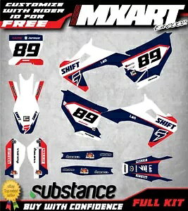 Husqvarna TC FC 2019 2020 2021 ���f���ɓK������J�X�^���O���t�B�b�N�L�b�g LASER STYLE Custom Graphics Kit to Fit Husqvarna TC FC 2019 2020 2021 models LASER STYLE �y���s�A���i�z