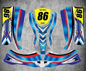 �A���[ AX9 �W���j�A�J�[�g �J�X�^�� KART ART �X�e�b�J�[�L�b�g REPA STYLE / �O���t�B�b�N Arrow AX9 Junior Kart custom KART ART sticker kit REPA STYLE / graphics �y���s�A���i�z