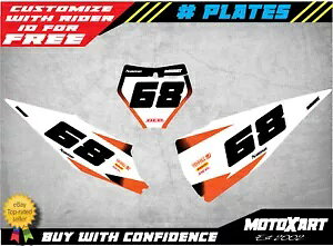 STORM STYLE �i���o�[�v���[�g�O���t�B�b�N�X�� KTM SXF SX 125 250 450 2019 - 2022 �ɓK�����܂��B STORM STYLE number plate graphics to fit KTM SXF SX 125 250 450 2019 - 2022 �y���s�A���i�z