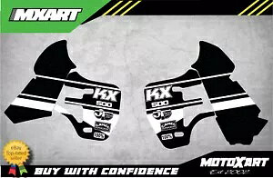 Kawasaki KX 5001988/2004 RETRO STYLE ^N/WG[^[ XebJ[ fJ[ Kawasaki KX 5001988/2004 RETRO STYLE tank / radiator stickers decals