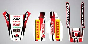 �z���_ CR 85 �t�����g�K�[�h�A���A�K�[�h�A�t�H�[�N�X�e�b�J�[�p�g�����L�b�g �X�g�[���X�^�C�� Trim Kit For Honda CR 85 Front Guard, Rear Guard and Fork Stickers Storm Style