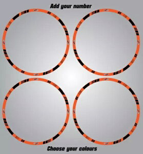 JX^  XebJ[ /  e[v /  fJ[ - TCỸoCNɑΉ BIND X^C Custom Rim stickers / Rim tape / Rim decals - BIND style for bikes all sizes