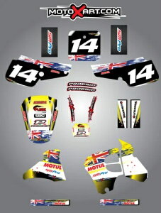 �t���J�X�^���O���t�B�b�N�L�b�g -AUSSIE PRIDE - �X�Y�L RM 80 / 1995 - 1999 �X�e�b�J�[ Full Custom Graphic Kit -AUSSIE PRIDE - Suzuki RM 80 / 1995 - 1999 stickers �y���s�A���i�z