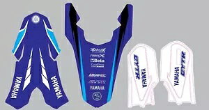 ���}�n YZ65 �t�����g�K�[�h�A���A�K�[�h�A�t�H�[�N�X�e�b�J�[�p�g�����L�b�g �g���l�[�h�X�^�C�� Trim Kit For Yamaha YZ65 Front Guard, Rear Guard and Fork Stickers Tornado Style