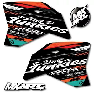 ChX^C^N/WG[^[VEhOtBbNX/XebJ[́Aktm 65 2009 - 2014 ɓK܂B Wild STYLE tank / radiator shroud graphics / stickers fits ktm 65 2009 - 2014