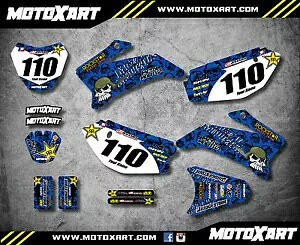 tJX^OtBbNLbg METAL STYLE Yamaha TTR 110 - SN - XebJ[ fJ[ Full Custom Graphic Kit METAL STYLE Yamaha TTR 110 - All years - stickers decals