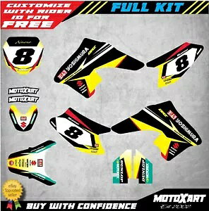 �X�Y�L DRZ 70 - 2009 / 2020 FIRE �X�^�C���X�e�b�J�[�ɓK������J�X�^���O���t�B�b�N�L�b�g Custom Graphic Kit to fit Suzuki DRZ 70 - 2009 / 2020 FIRE style stickers �y���s�A���i�z