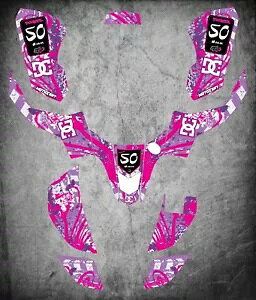 XYL LTZ 50 NAbhX|[c DC CHICK STYLE XebJ[ɓKJX^ OtBbNX tLbg Custom Graphics Full Kit to Fit Suzuki LTZ 50 quadsport DC CHICK STYLE stickers