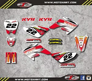 �J�X�^���O���t�B�b�N�A�t���L�b�g�z���_ CRF 70 2003 - 2011 SHOCKWAVE �X�^�C���X�e�b�J�[ Custom Graphics, Full Kit For Honda CRF 70 2003 - 2011 SHOCKWAVE style stickers