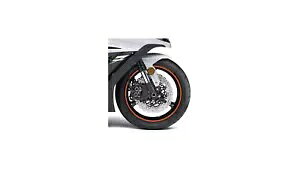 GbWXebJ[ IW vg 6[g- Rim Edge Sticker Orange Print 6 Meters-