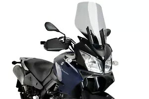 PUIG c[O XN[ XYL DL650 V-STROM 2005 CgX[N PUIG TOURING SCREEN SUZUKI DL650 V-STROM 2005 LIGHT SMOKE
