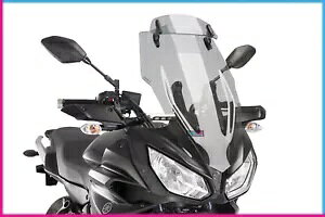 PUIG �c�[�����O �X�N���[�� -VISIERA YAMAHA MT-07 TRACER 2017 ���C�g�X���[�N PUIG TOURING SCREEN -VISIERA YAMAHA MT-07 TRACER 2017 LIGHT SMOKE �y���s�A���i�z