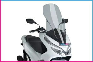PUIG XN[ V-TECH C c[O z_ PCX 150 2018 CgX[N PUIG SCREEN V-TECH LINE TOURING HONDA PCX 150 2018 LIGHT SMOKE