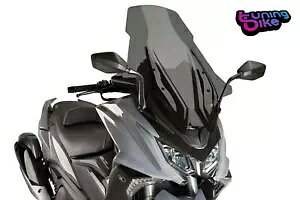 PUIG �E�B���h�V�[���h V-TECH ���C�� �c�[�����O for KYMCO AK550 2021 �����g�[�� - PUIG WINDSHIELD V-TECH LINE TOURING FOR KYMCO AK550 2021 STRONG TONED- �y���s�A���i�z