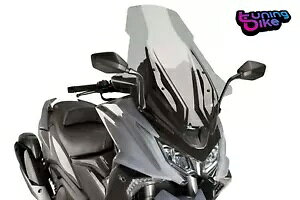 PUIG �E�B���h�V�[���h V-TECH ���C�� �c�[�����O KYMCO AK550 2020 �g�[��- PUIG WINDSHIELD V-TECH LINE TOURING FOR KYMCO AK550 2020 TONED-