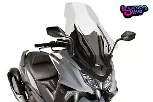 PUIG �X�N���[�� V-TECH ���C�� �c�[�����O KYMCO AK550 2019 �N���A PUIG SCREEN V-TECH LINE TOURING KYMCO AK550 2019 CLEAR �y���s�A���i�z
