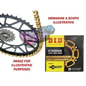 SGR JTL ER5 500 97/05 COD.100753STGLD gX~bV DID Lbg- SGR KAWASAKI ER5 500 97/05 COD.100753STGLD TRANSMISSION DID KIT-