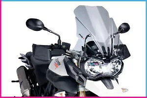 PUIG c[O XN[ gCAt ^CK[ 800/XC 2013 CgX[N PUIG TOURING SCREEN TRIUMPH TIGER 800/XC 2013 LIGHT SMOKE