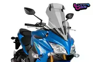 PUIG �c�[�����O �X�N���[�� -VISIERA SUZUKI GSX-S1000F 2017 ���C�g�X���[�N PUIG TOURING SCREEN -VISIERA SUZUKI GSX-S1000F 2017 LIGHT SMOKE �y���s�A���i�z