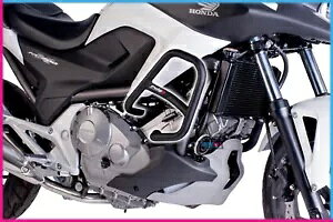 Puig GWK[h z_ NC750X 14-20 ubN PUIG ENGINE GUARDS FOR HONDA NC750X 14-20 BLACK