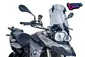 PUIG c[O XN[ oCU[ BMW F800 GS 08-17 CgX[N PUIG TOURING SCREEN-VISOR BMW F800 GS 08-17 LIGHT SMOKE