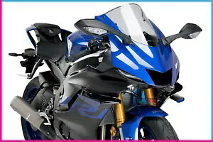 PUIG �T�C�h�X�|�C���[ �_�E���t�H�[�X ���}�n YZF-R6 17-19 �u���b�N- PUIG SIDE SPOILER DOWNFORCE FOR YAMAHA YZF-R6 17-19 BLACK- �y���s�A���i�z