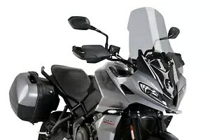 PUIG CUPOLINO �c�[�����O TRIUMPH TIGER 660 SPORT 22-23 �t���[�� �L�A�[�� PUIG CUPOLINO TOURING TRIUMPH TIGER 660 SPORT 22-23 FUME CHIARO �y���s�A���i�z