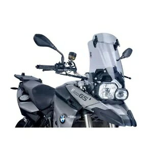 PUIG c[O XN[ oCU[ BMW F800 GS 08-17 CgX[N PUIG TOURING SCREEN-VISOR BMW F800 GS 08-17 LIGHT SMOKE