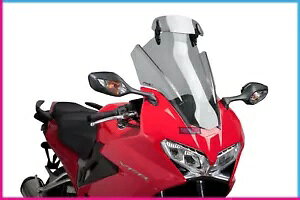 PUIG c[O XN[ -VISIERA HONDA VFR800F 2016 CgX[N PUIG TOURING SCREEN -VISIERA HONDA VFR800F 2016 LIGHT SMOKE