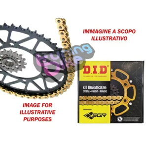 SGR KTM 990 T SUPERMOTO 09-12 +2 ���ɂ��g�����X�~�b�V���� DID �L�b�g TRANSMISSION DID KIT BY SGR KTM 990 T SUPERMOTO 09-12 +2 TEETH �y���s�A���i�z