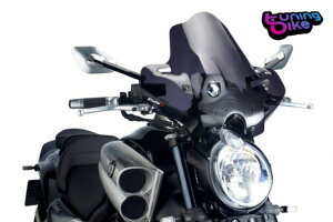 PUIG フロントガラス ネイキッド N.G.スポーツファー ヤマハ V-MAX 2016 スタークトン- PUIG WINDSHIELD NAKED N.G. SPORT FUR YAMAHA V-MAX 2016 STARK TON-