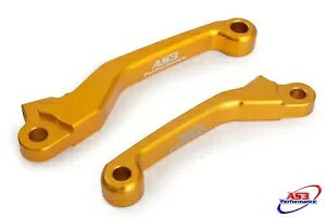 AS3 ptH[}Xptg u[L & Nb` tbNX s{bg o[ S[h CG[ AS3 PERFORMANCE REPLACEMENT FRONT BRAKE & CLUTCH FLEXI PIVOT LEVERS GOLD YELLOW