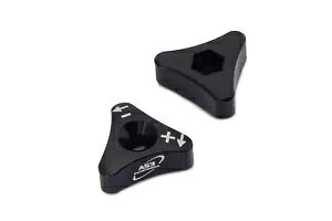 AS3 �t�H�[�N�A�W���X�^�[ �u���b�N - �n�X�N�o�[�i TC TE TX FC FE FX 125 250 300 450 501 14-19 AS3 FORK ADJUSTERS BLACK - HUSQVARNA TC TE TX FC FE FX 125 250 300 450 501 14-19 �y���s�A���i�z