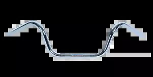 I[goC̃nho[ X`[ N[ 22 MM tF[O `bp[ LN23 z_ 500 VhE Motorcycle Handlebars Steel Chrome 22 MM Fehling Chopper LN23 Honda 500 Shadow