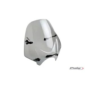 tgKX W[ vCO JTL W800 2011 - 2024 ɓK X[NO[ 0328H- WINDSHIELD RANGER PUIG COMPATIBLE FOR KAWASAKI W800 2011 - 2024 SMOKE GRAY 0328H-