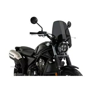 PUIG XN[ lCLbh N.G.z_ CL 500 2023 - 2024 _[NX[N 21700F pc[O PUIG SCREEN NAKED N.G. TOURING FOR HONDA CL 500 2023 - 2024 DARK SMOKE 21700F