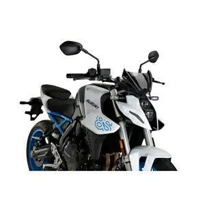 tgKXlCLbhNG SPORT PUIG XYL GSX-8S 800 2023 X[NO[ 21649H- WINDSHIELD NAKED N.G. SPORT PUIG FOR SUZUKI GSX-8S 800 2023 SMOKE GRAY 21649H-