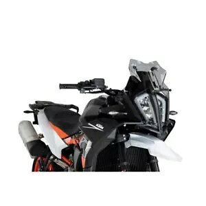 tgKX X|[c sbO KTM SMT 890 2023 - 2024 ɓK X[N O[ 21868H- WINDSHIELD SPORT PIG COMPATIBLE FOR KTM SMT 890 2023 - 2024 SMOKE GREY 21868H-