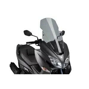 �t�����g�K���X �c�[�����O Puig �X�Y�L �o�[�O�}�� 400 2017 - 2023 �X���[�N�O���[ 9973H- WINDSHIELD TOURING PUIG FOR SUZUKI BURGMAN 400 2017 - 2023 SMOKE GRAY 9973H- �y���s�A���i�z