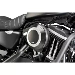 PUIG GAtB^[Jo[ n[[_rbh\ X|[cX^[ 883 ACA 2021 - 2022 ubN PUIG AIR FILTER COVER FOR HARLEY DAVIDSON SPORTSTER 883 IRON 2021 - 2022 BLACK