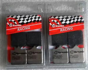 u{ RC J[{ u[L pbh 2 Zbg [VO gbN r[^ DB6 1100 fI 2008 p BREMBO RC CARBON BRAKE PADS 2 SETS RACING TRACK FOR BIMOTA DB6 1100 DELIRIO 2008