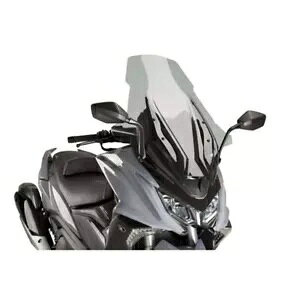 tgKX V-TECH C c[O PUIG KYMCO AK 550 2017 - 2022 X[NO[ 9477H- WINDSHIELD V-TECH LINE TOURING PUIG FOR KYMCO AK 550 2017 - 2022 SMOKE GRAY 9477H-
